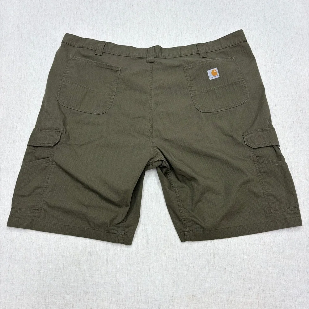 Carhartt Force Relaxed Fit Ripstop Cargo Work Shorts Mens 48 Olive Green 11